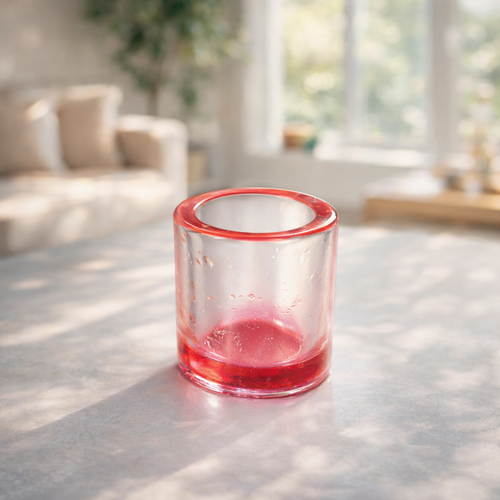 Resin shot glasses & rose